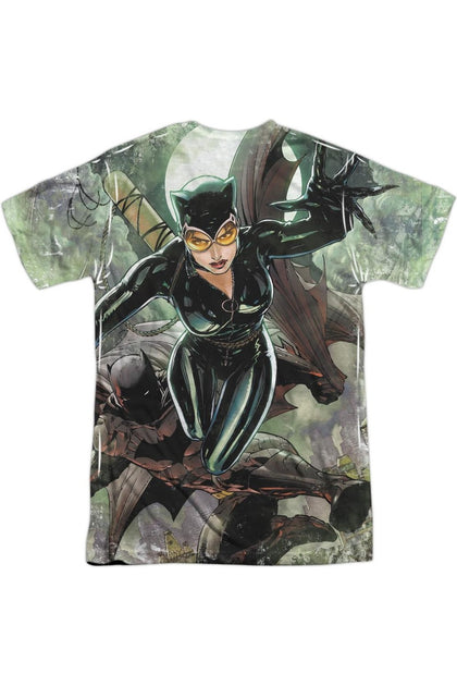Gildan Batman Catch Short Sleeve Polyester Crew T-Shirt White XL 3