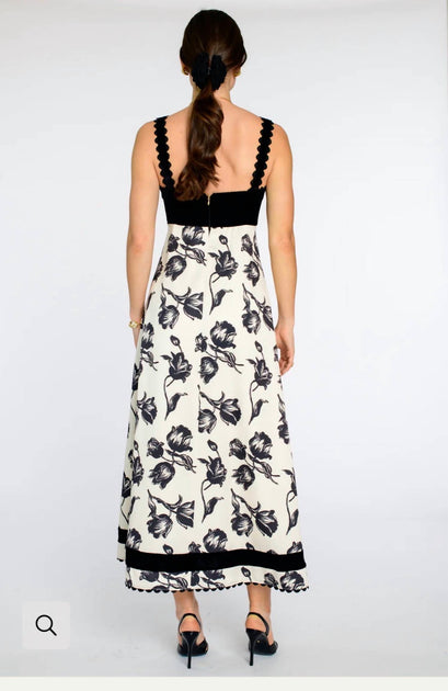 Elizabeth James The Label Annalisa Kleid Multi Medium 3