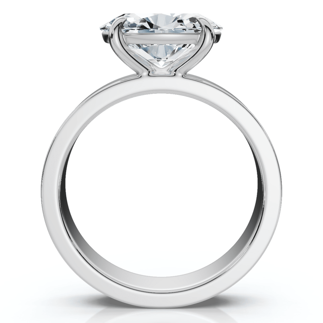 Pompeii3 2Ct Oval Solitaire Engagement Ring US 5-6 4