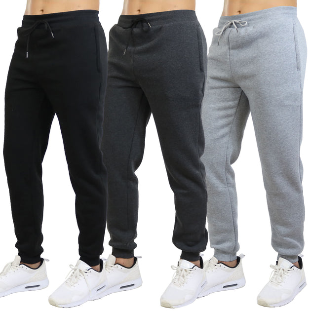 Blue Ice Men's Fleece Jogger Sweatpants Multi XXXLarge 6