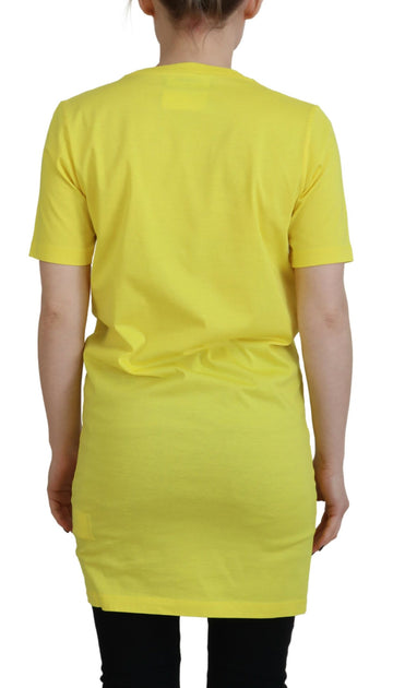 Dsquared2 Cottonshiny Icon Renny T-Shirt Yellow XS 4