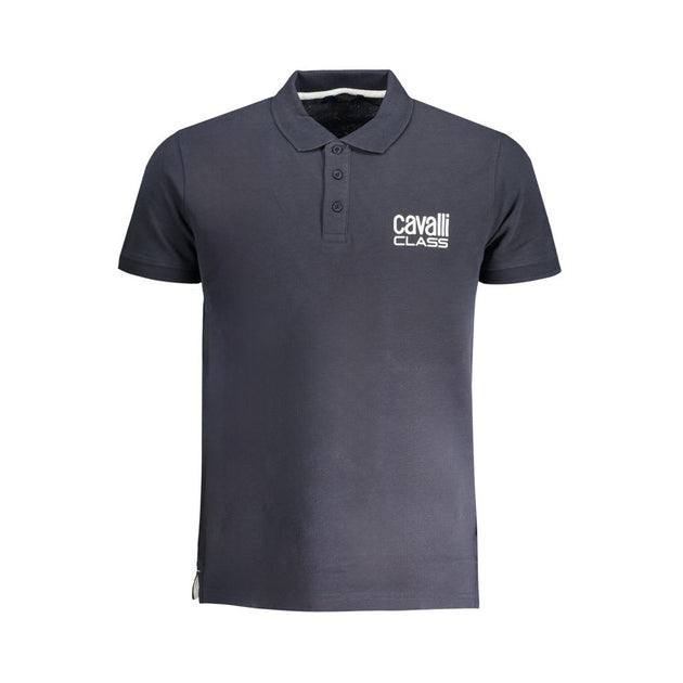 Cavalli Class Polo Shirt Blue Large 5
