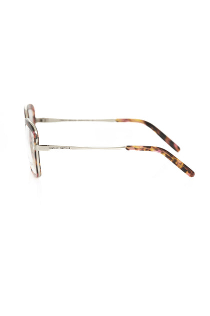 Frankie Morello Women's Square Eyeglasses Red Havana One Size 4