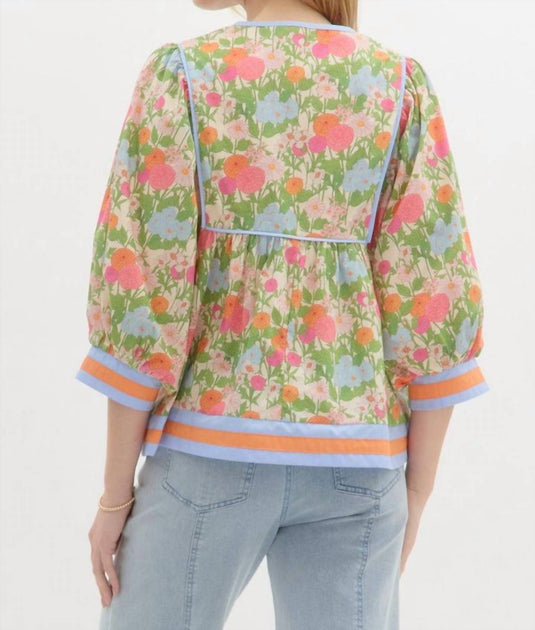 Shewin Posey Blouse Multi Medium 3