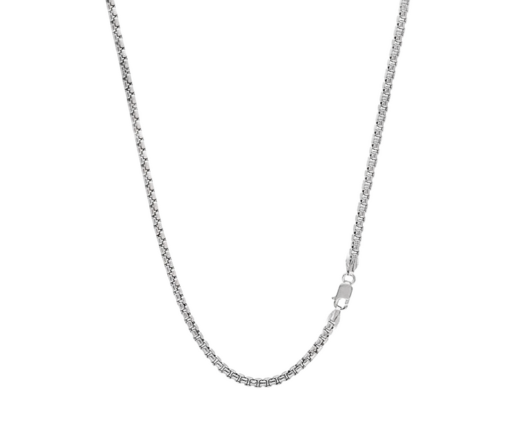 Donatello Gian Necklace Silver 2mm 2