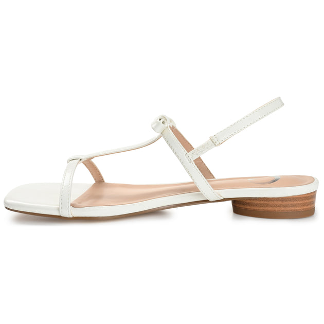 Journee Collection Zaidda Sandal Brown 9.5 3