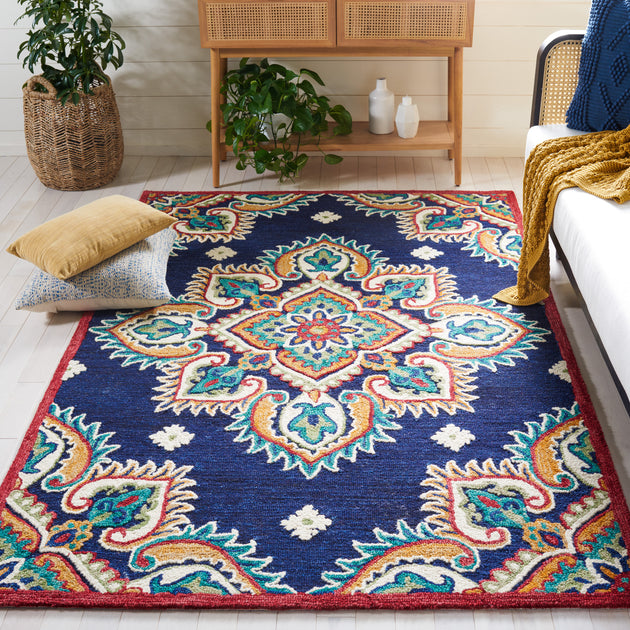 Safavieh BLM561 Teppich Navy/Ivory 2