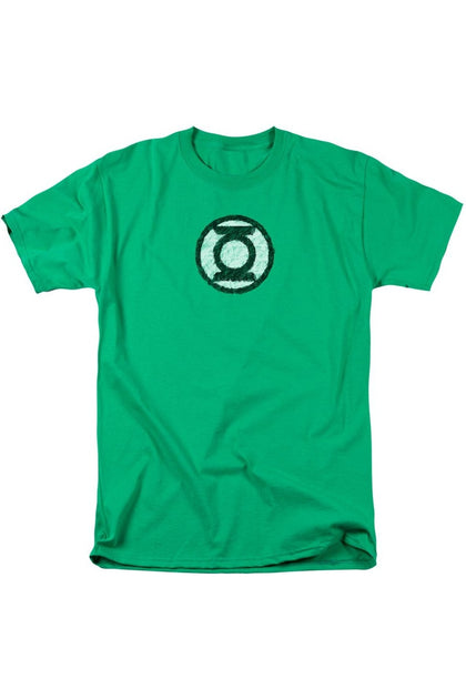 Gildan Green Lantern Scribble Lantern Logo T-Shirt Grün XL 2