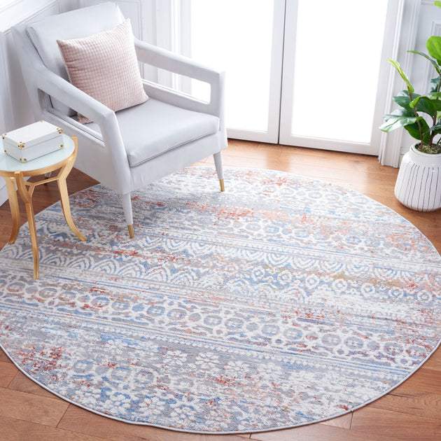 Safavieh Amelia Area Rug Grey Rust 4
