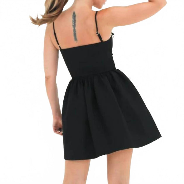 Rumored A Little Dream Mini Dress Black Large 4