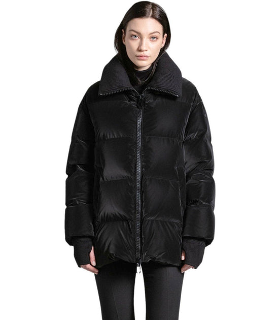 ブルゾン Duno Glossy Black Down Jacket Duno Glossy Black Down Jacket | ShopSimon