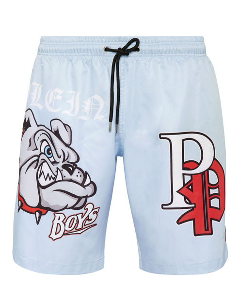 Philipp Plein Swim Trunks Blue Large 2