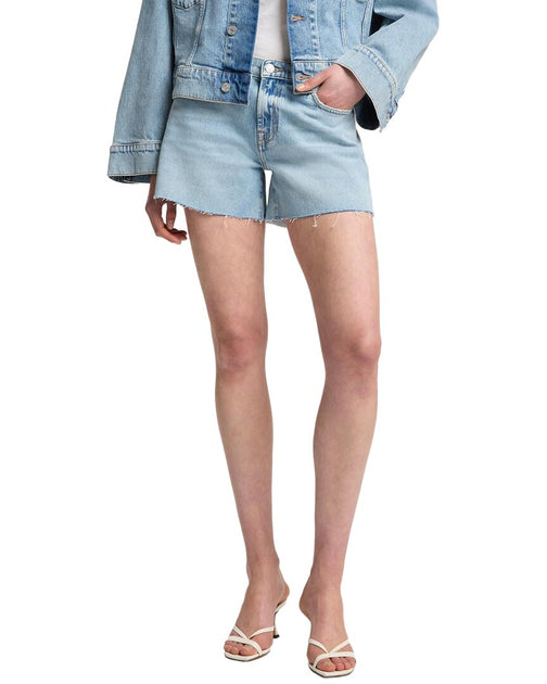 7 For All Mankind Mid Short Blue 32 2