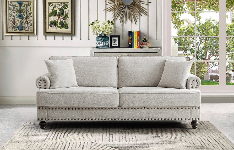 Streamdale Furniture Streamdale Chenille Modern Upholstered Sofas 2