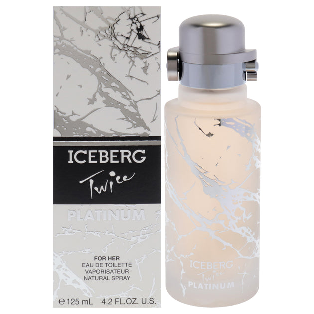 Iceberg Twice Platinum Eau de Toilette 4.1 oz 4