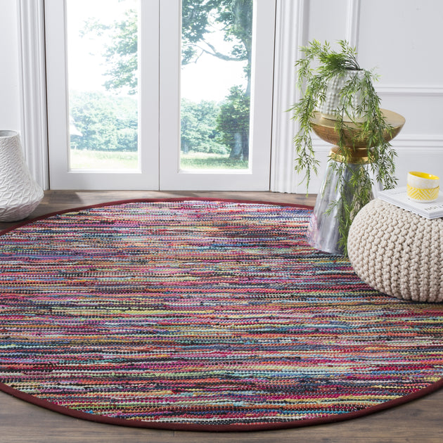 Safavieh RAR128 Rag Rug Multi 4