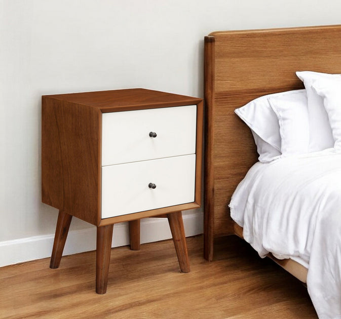 Hivvago 26" Nightstand Brown 2