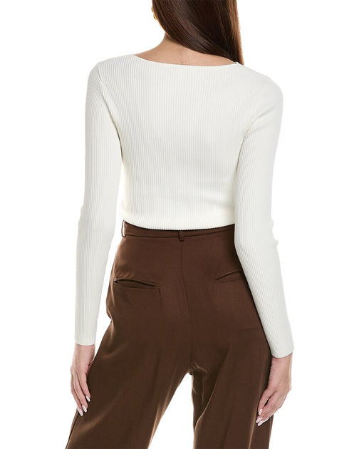 Haut tricot Reiss Heidi à croisillon 3