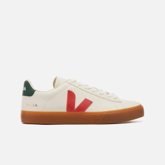 スニーカー VEJA Men Sneakers CPM0503497B EWPP WHITE Veja Campo Chromefree Cp0503497b Men's White Leather Low Top