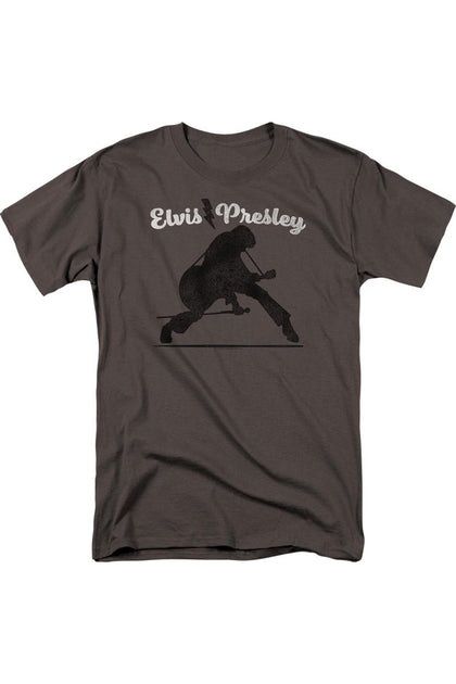 Gildan Elvis Presley Overprint T-Shirt Black XXL 2