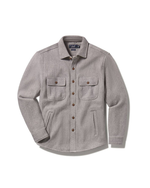 F/X Fusion Herringbone Shirt Jacket Grey XL 2