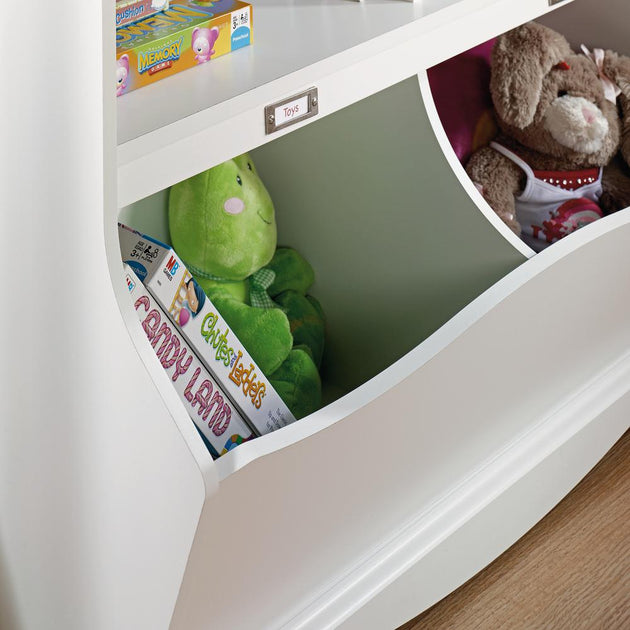 Sauder Pogo Storage Organizer White 4