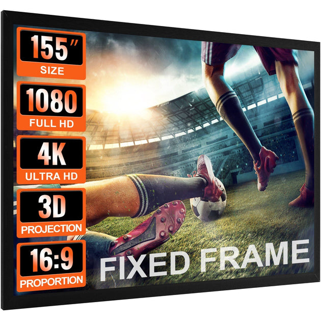 Écran de Projection VIZIFONE Big 155 pouces Noir 2