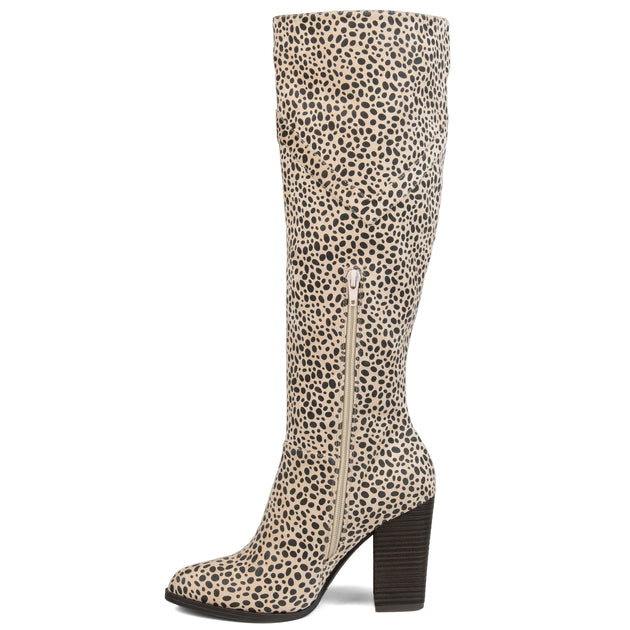 Journee Collection Kyllie Boot White US 6.5 3