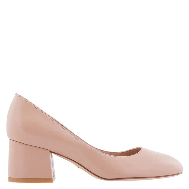 Stuart Weitzman Adobe Flareblock 60 Pumps Beige US 4.5 2