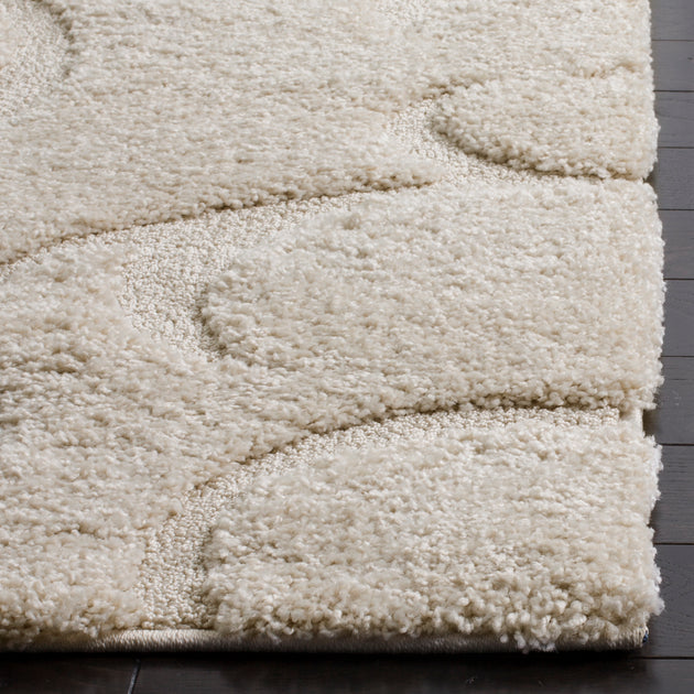 Safavieh Florida Shag Area Rug Creme 4