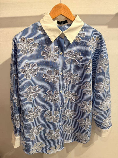 TRUEDAMES Striped Shirt Multi Small 3