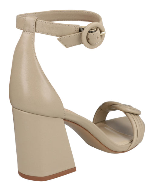 Alexandre Birman Vicky 60 Knot Ankle Strap Sandal Beige EU 37 4