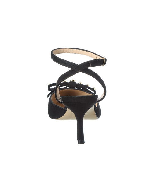 Stuart Weitzman Luella Strap 75 Pump Black US 9 4
