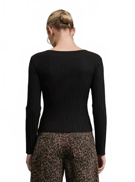 Raisonnel Gina Button Top Black Large 3