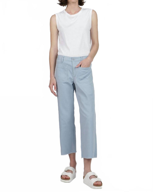 G1 Sailor Crop Pants Blue US 0 2