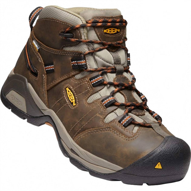 Keen Detroit Xt WP Soft Toe Hiker Work Boot Medium Grey US 14 4