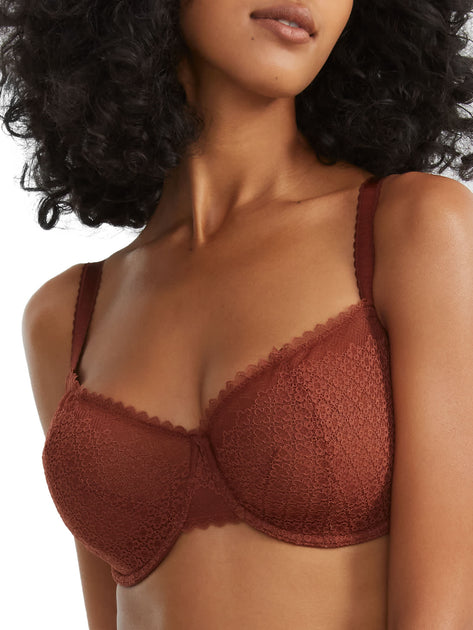 Bare The Push-Up Without Padding Bra Botanical Garden Black 34DD 2