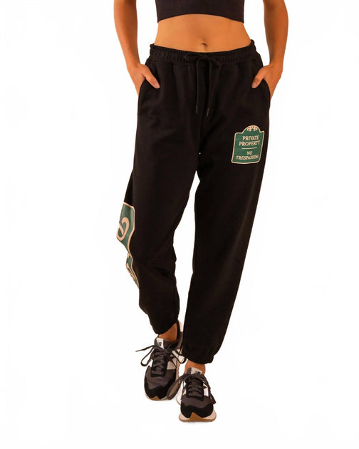 Care Tucker Belair Sweatpant Black Small/Medium 2