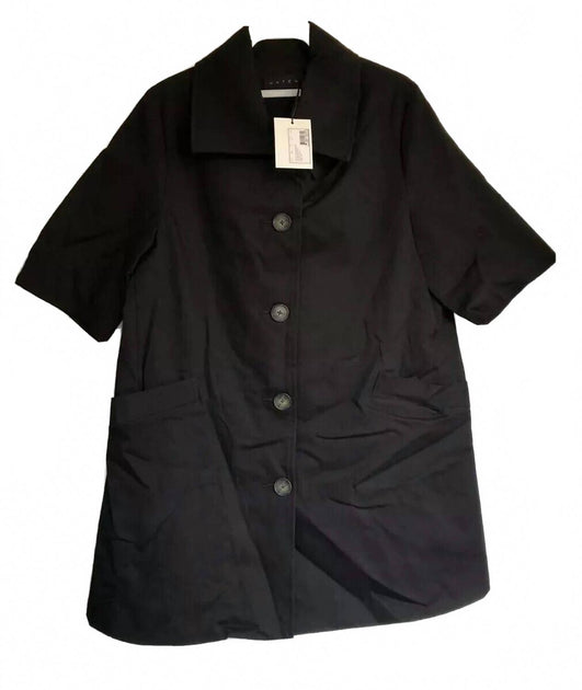 Hatch Swing Coat Spring Jacket Black One Size 2