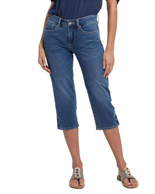 NYDJ Marilyn Crop Jeans Blau US 00 2