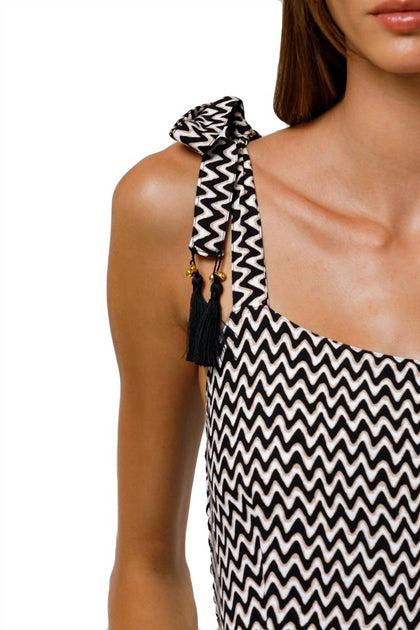 Beachgold Alba Maxikleid Grau Medium 4