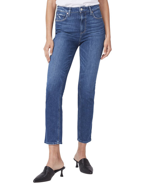 PAIGE Sarah Slim Roam Straight Leg Jean Blue 29 2