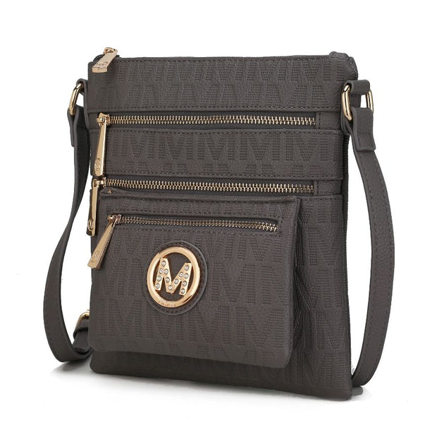 MKF Collection Jessy M Crossbody Bag Black Medium 2