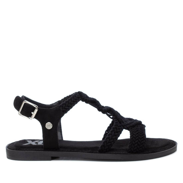 XTI 44651 Flat Sandals Black US 9 2