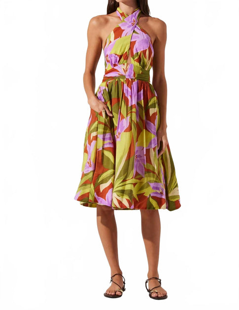 ASTR Kalia Dress Multi Medium 3