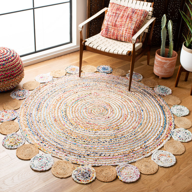 Safavieh Cape Cod CAP201 Area Rug Beige/Multi 4