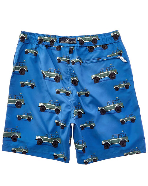 Snapper Rock Surf Safari Volley Board Short Blue Small 3