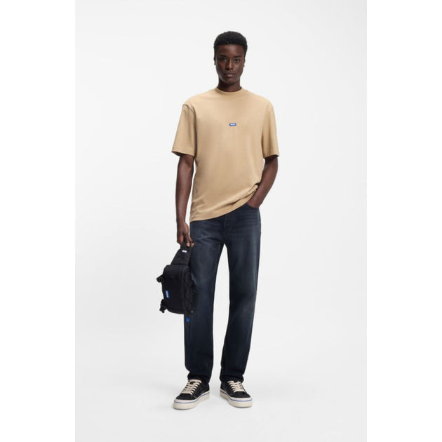 Hugo Boss Dunkelblaue Regular-Fit Jeans 3