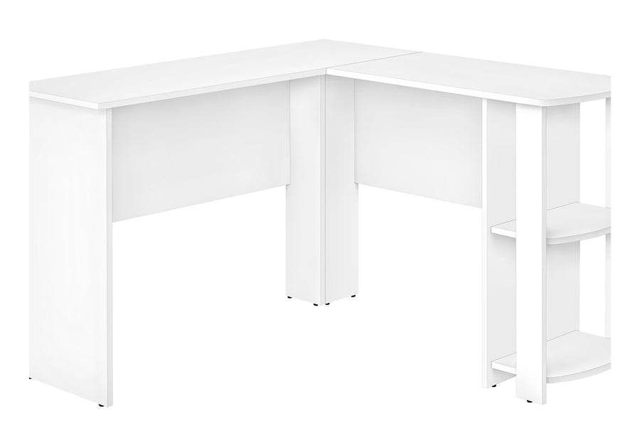 Hivvago Corner Computer Desk White 119cm 3