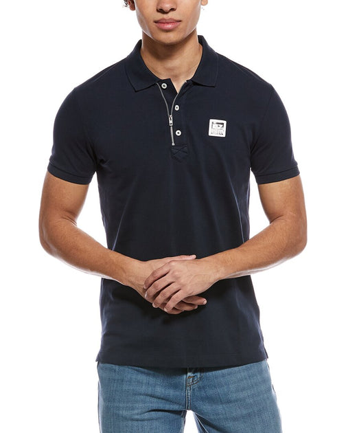 Diesel Harry Polo Shirt Blue Small 2